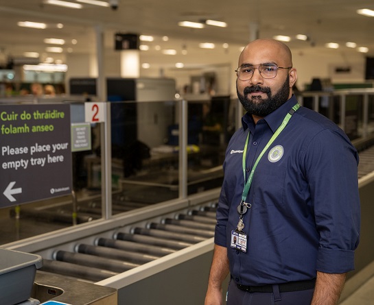 Anson Tharian George, Airport Search Unit