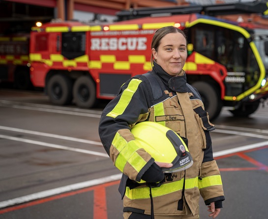 Christina Byrne, Fire Fighter